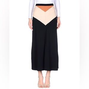 Jucca Italy Designer Colorblock Maxi Skirt - Size 44 (IT)